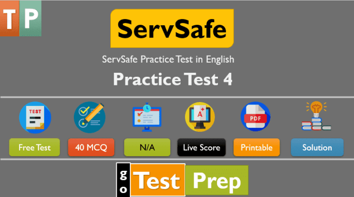 Examen de práctica y respuestas servsafe