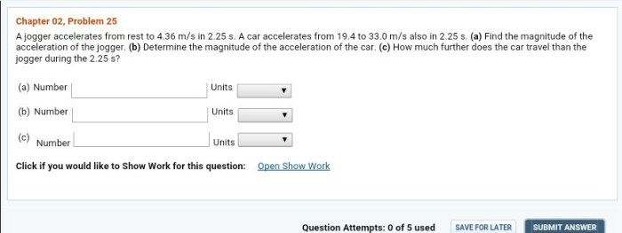 Accelerates jogger transcribed